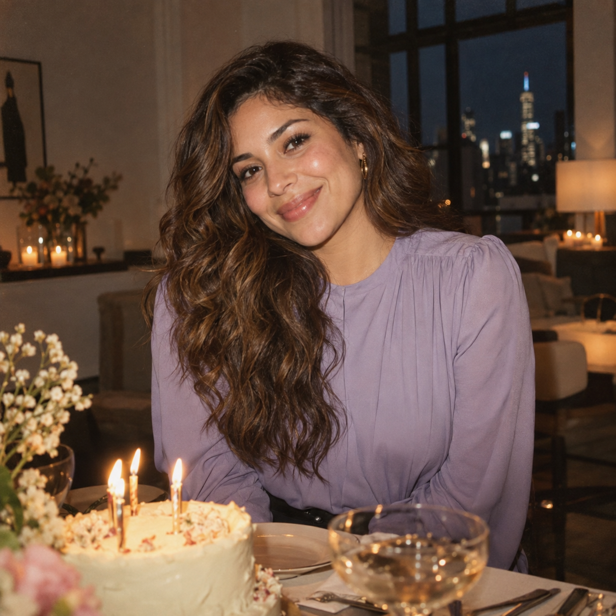 Fictional birthday portrait